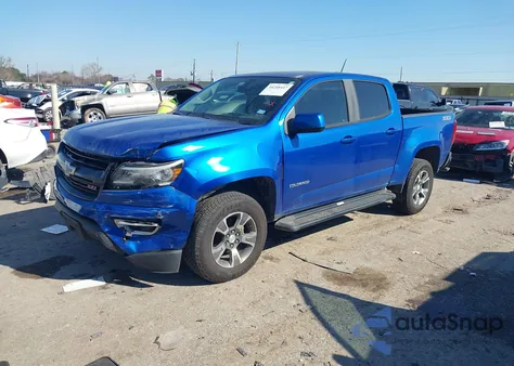 2019 Chevrolet Colorado Z71 from USA, damaged, VIN 1GCGSDEN2K1215008